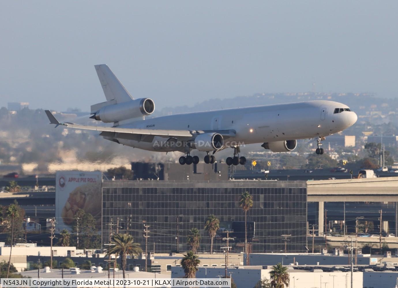 N543JN, 1994 McDonnell Douglas MD-11F C/N 48543, Western Global MD-11F zx PANC-LAX