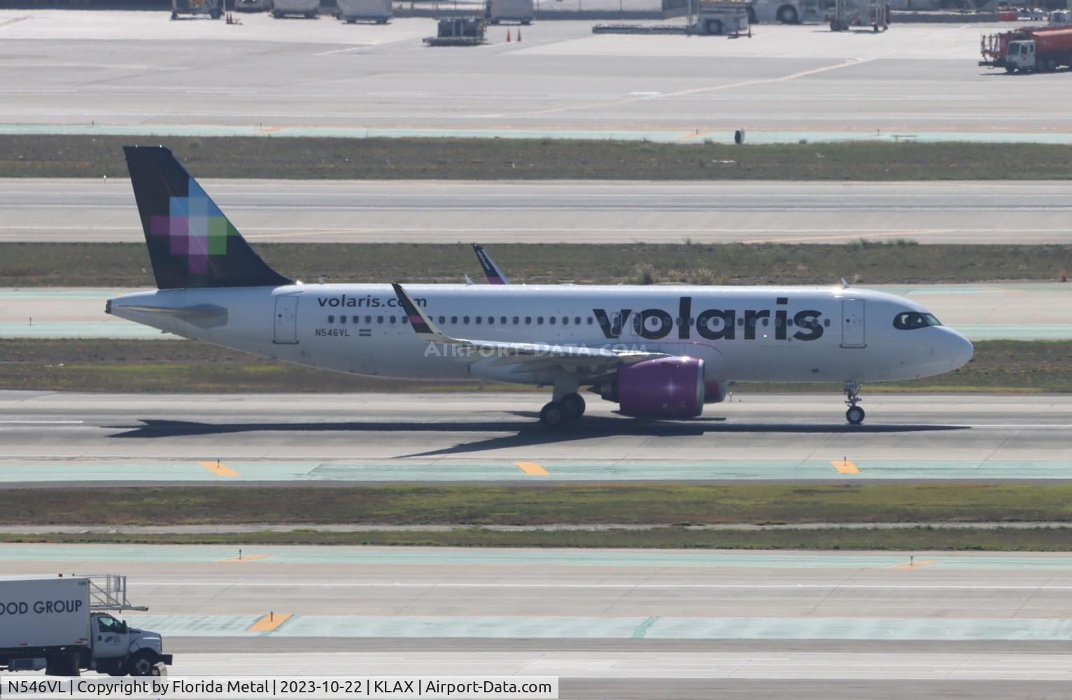 N546VL, 2022 Airbus A320-271N C/N 10846, VOS A32N zx LAX-MSLP