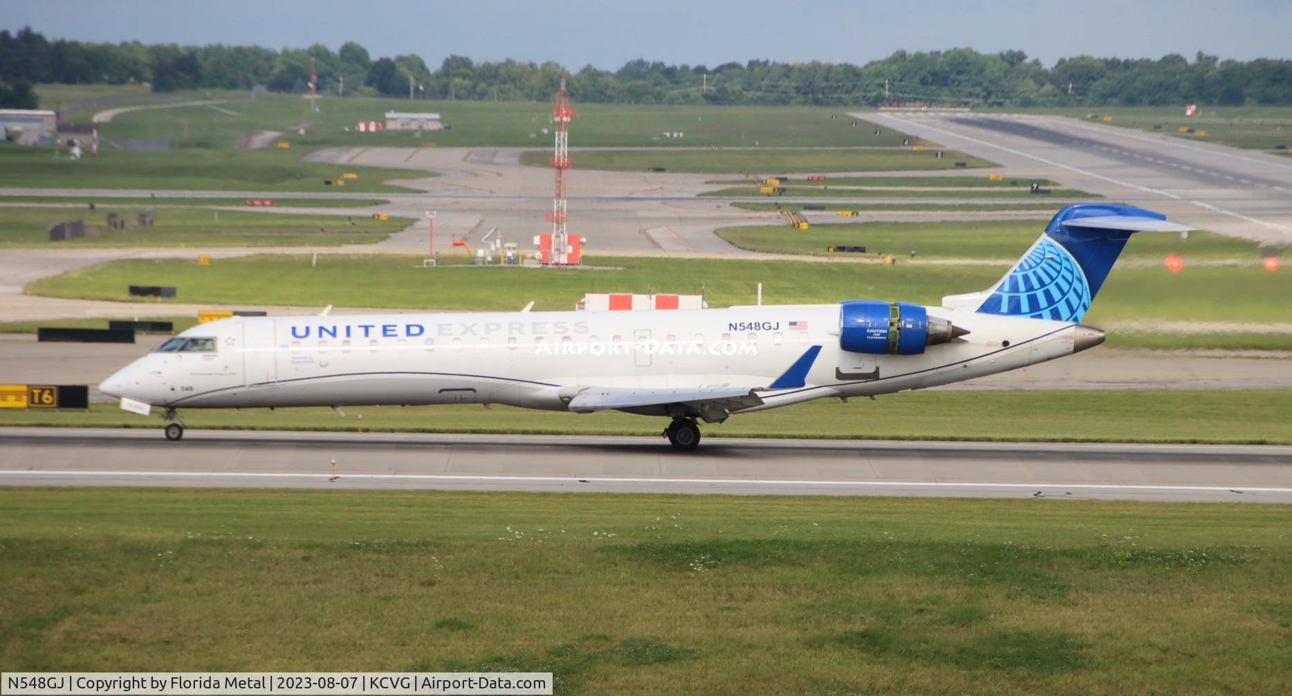 N548GJ, Bombardier CL-600-2C11 C/N 10273, GJS/UE IAD-CVG