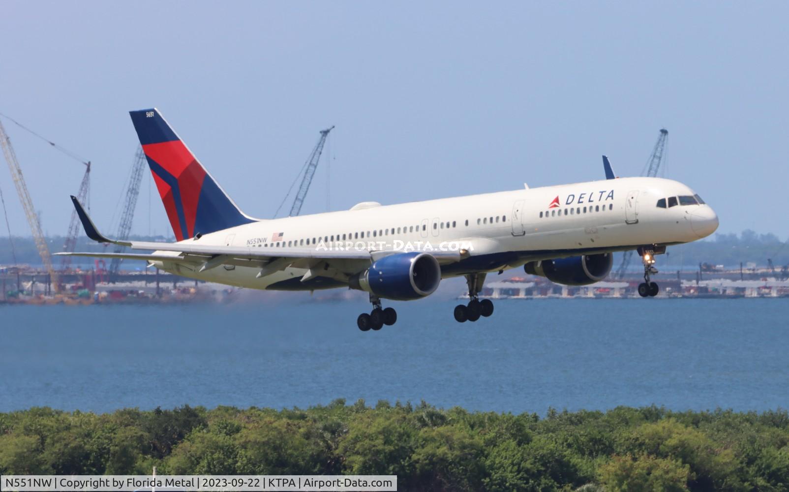 N551NW, 2001 Boeing 757-251 C/N 26498, DAL 752 zx ATL-TPA