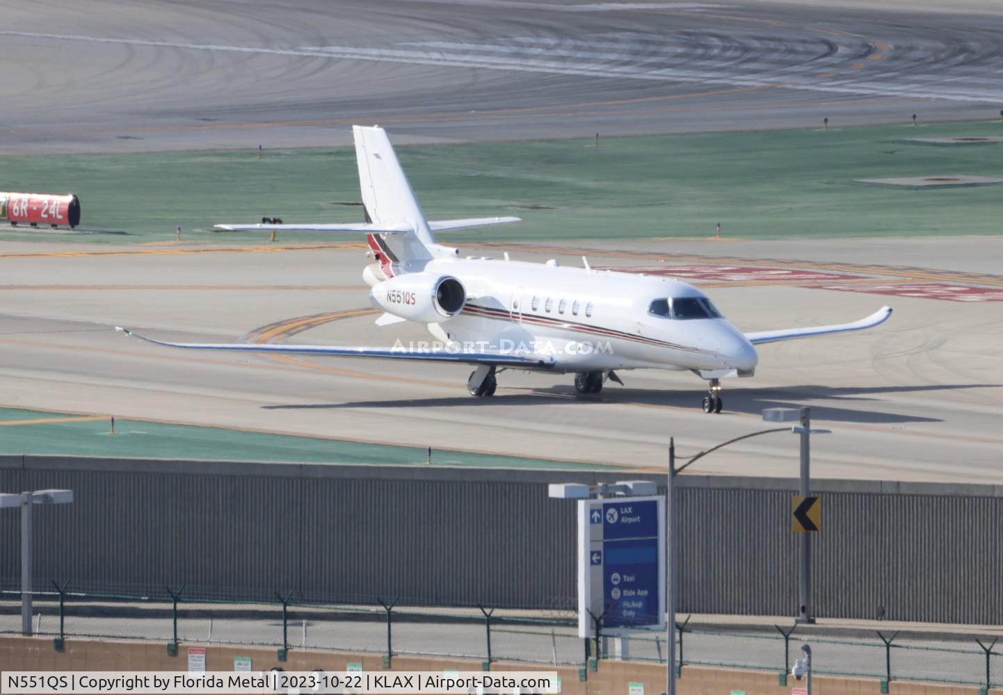 N551QS, 2016 Cessna 680A Citation Latitude C/N 680A-0027, C680A zx LAX-SFO