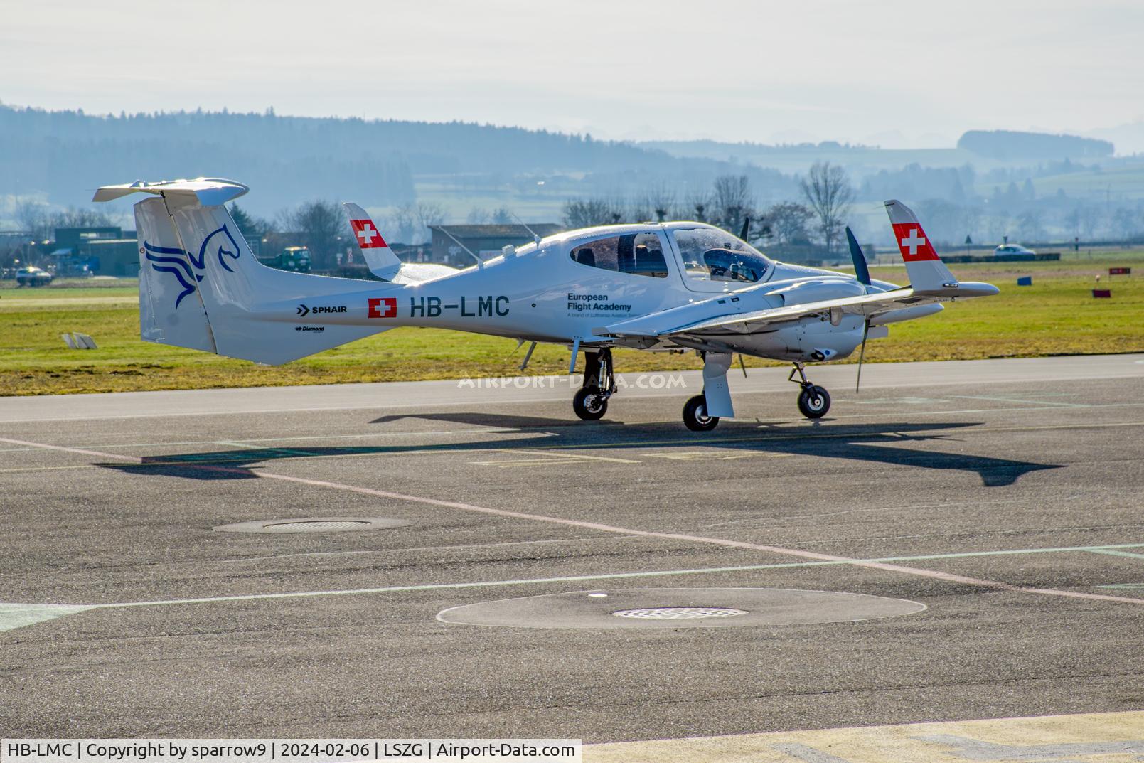 HB-LMC, 2023 Diamond DA-42 NG Twin Star C/N 42.N530, Delivered to the school to-day