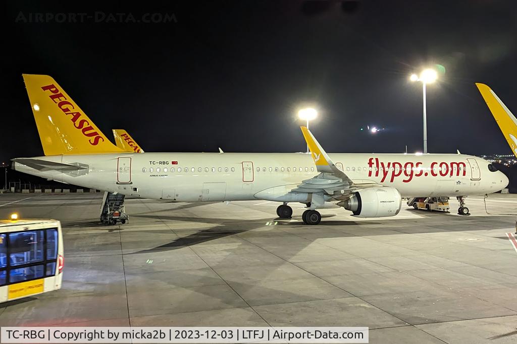 TC-RBG, 2020 Airbus A321-251NX C/N 10007, Parked
