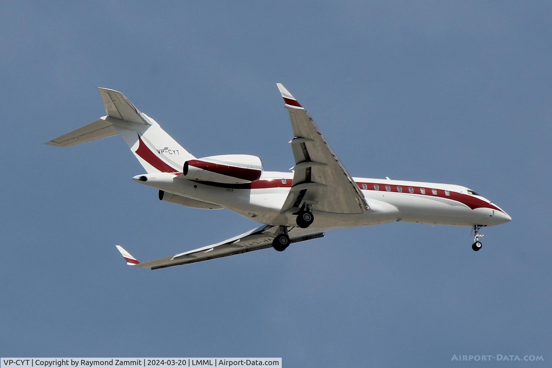 VP-CYT, 2009 Bombardier BD-700 1A10 Global Express C/N 9361, Bombardier BD-700 1A10 Global Express VP-CYT Gama Aviation