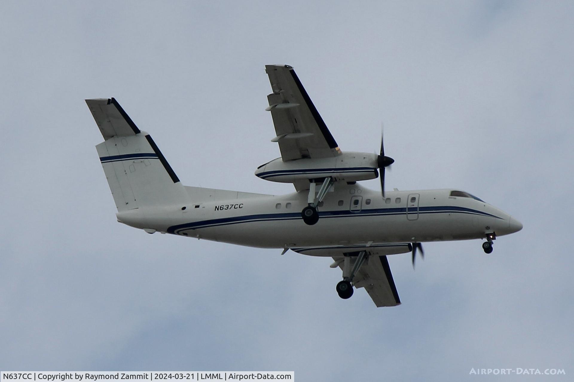 N637CC, 2006 Bombardier DHC-8-202 Dash 8 C/N 637, Bombardier DHC-8 N637CC Beutlin LLV