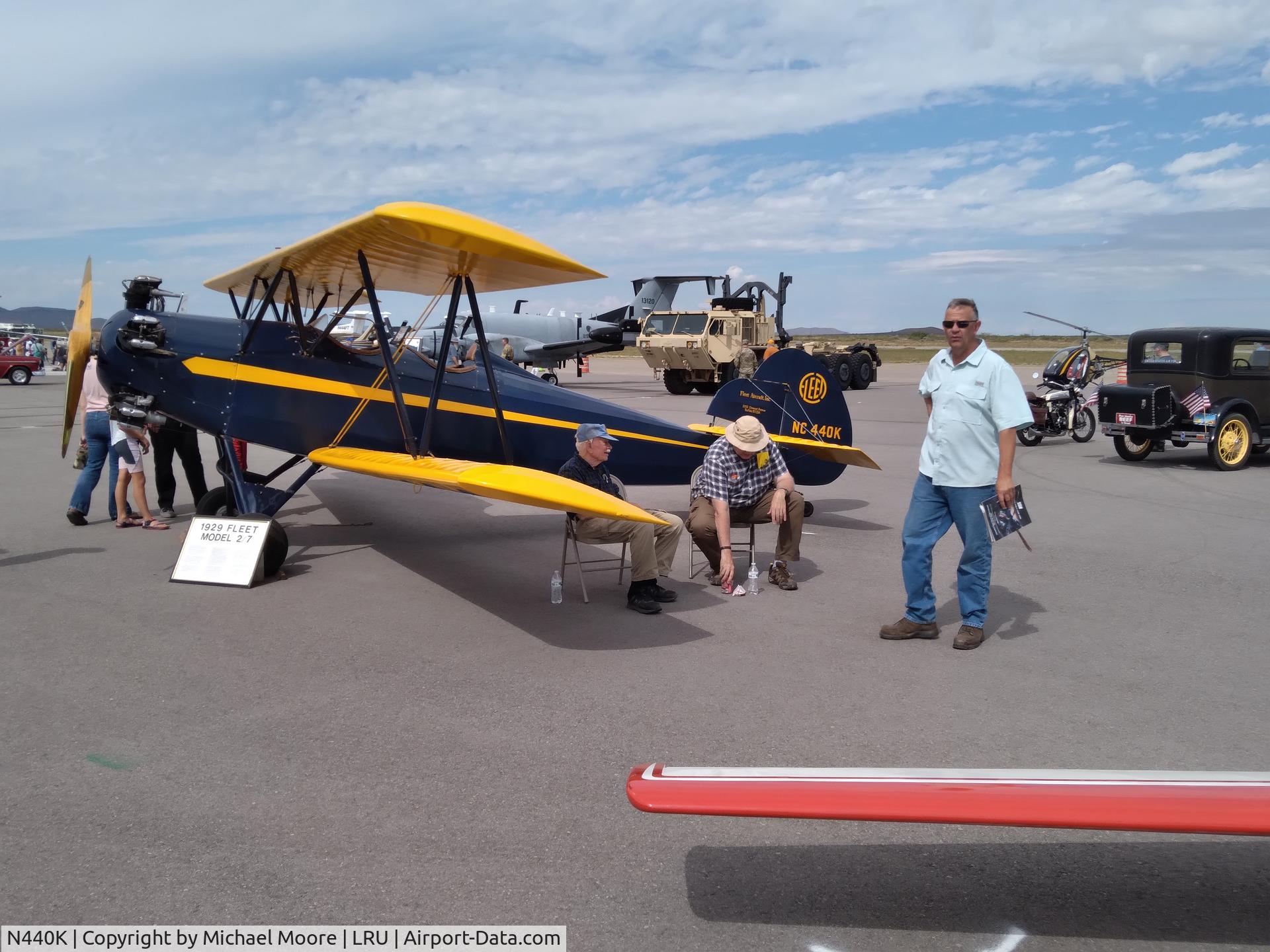 N440K, 1929 Fleet Model 7 C/N 163, Airshow