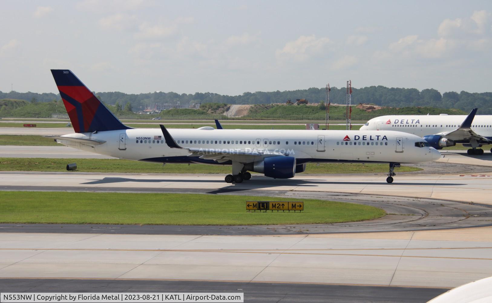 N553NW, 2001 Boeing 757-251 C/N 26500, DAL 752 zx ATL-MGGT