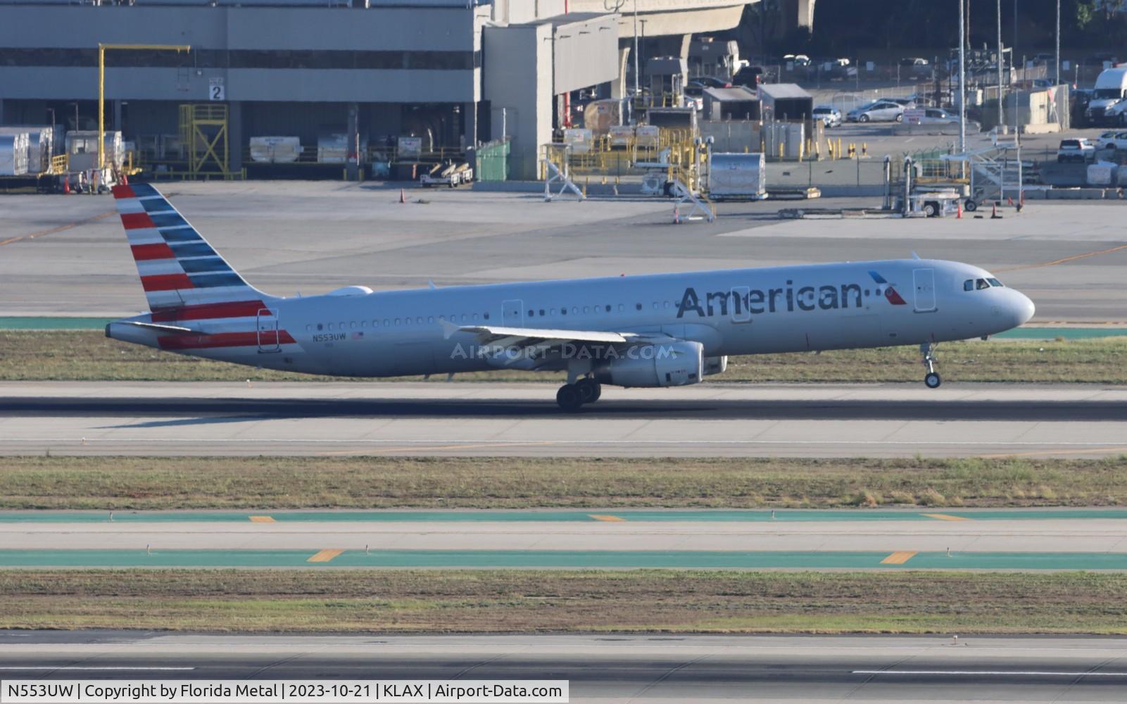 N553UW, 2011 Airbus A321-231 C/N 4960, AAL A321 zx DFW-LAX