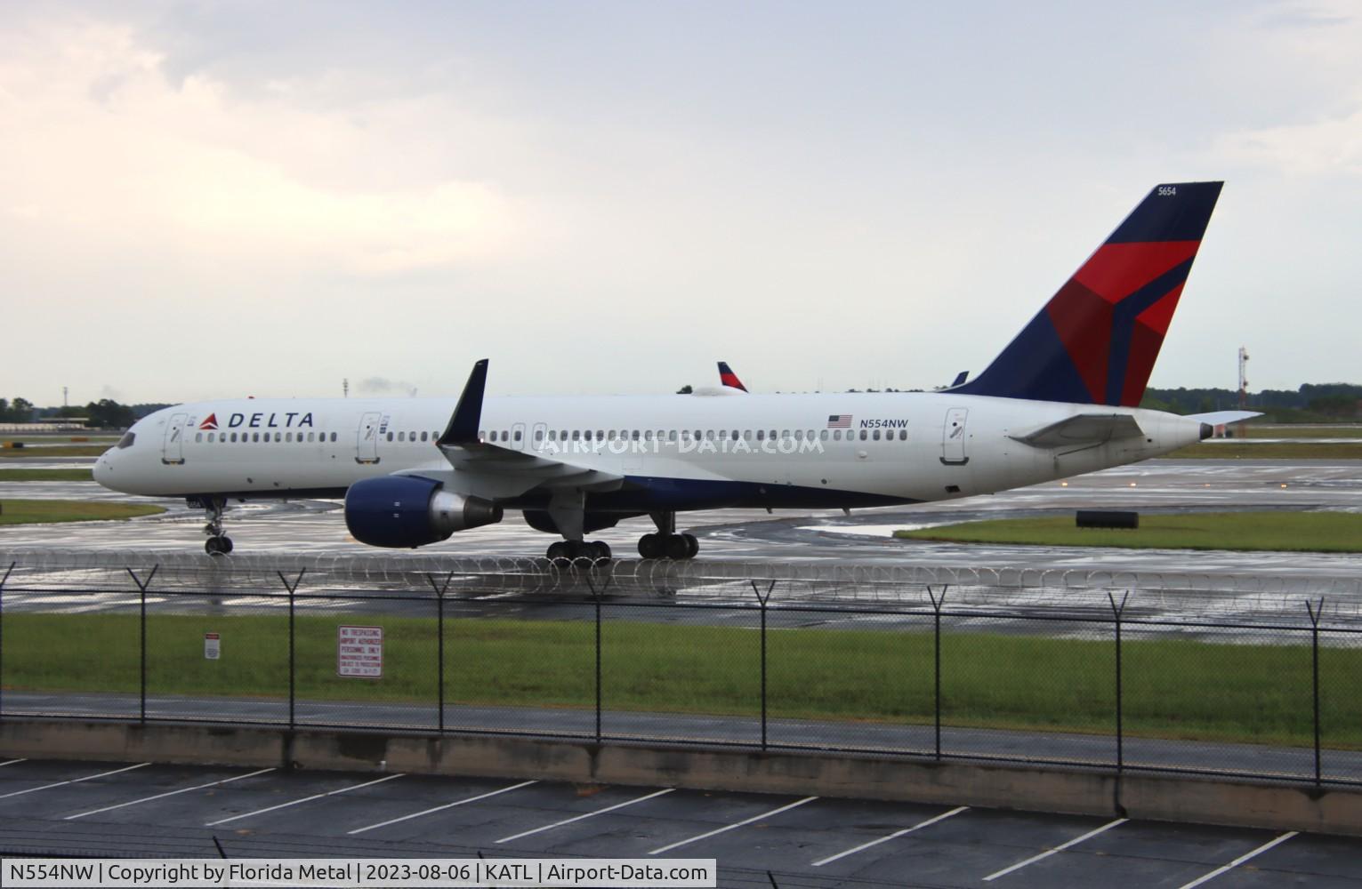 N554NW, 2001 Boeing 757-251 C/N 26501, DAL 752 zx JAX-ATL