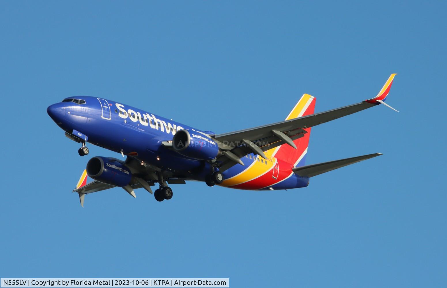 N555LV, 2011 Boeing 737-7BD C/N 36726, SWA 737 nc zx AUS-TPA