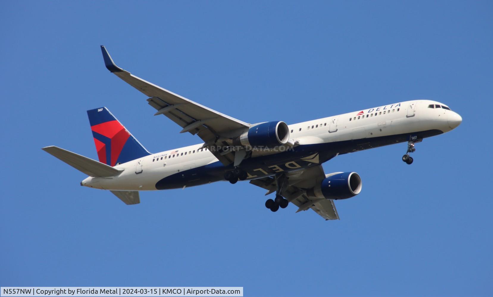 N557NW, 2002 Boeing 757-251 C/N 33393, DAL 752 zx DTW-MCO