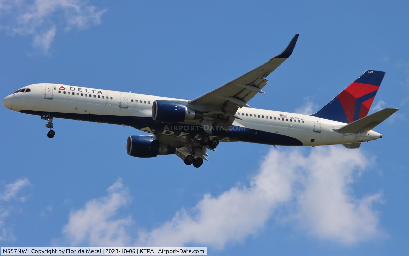 N557NW, 2002 Boeing 757-251 C/N 33393, DAL 752 zx ATL-TPA