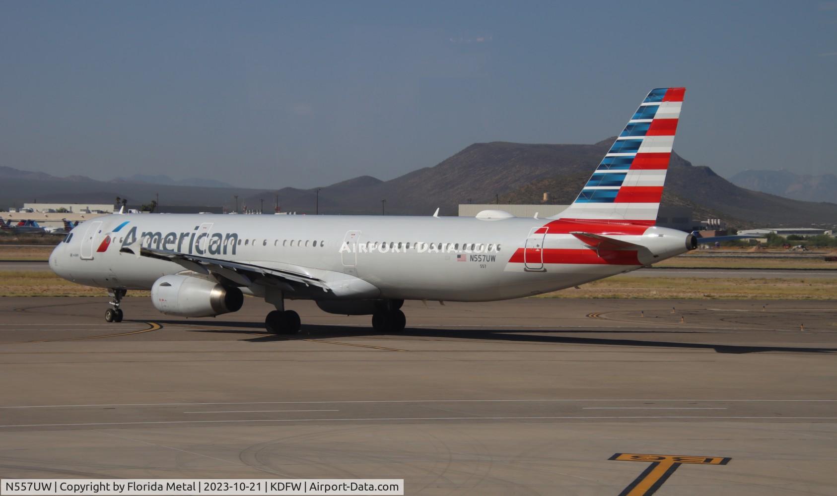 N557UW, 2012 Airbus A321-231 C/N 5269, AAL A321 zx TUS-DFW