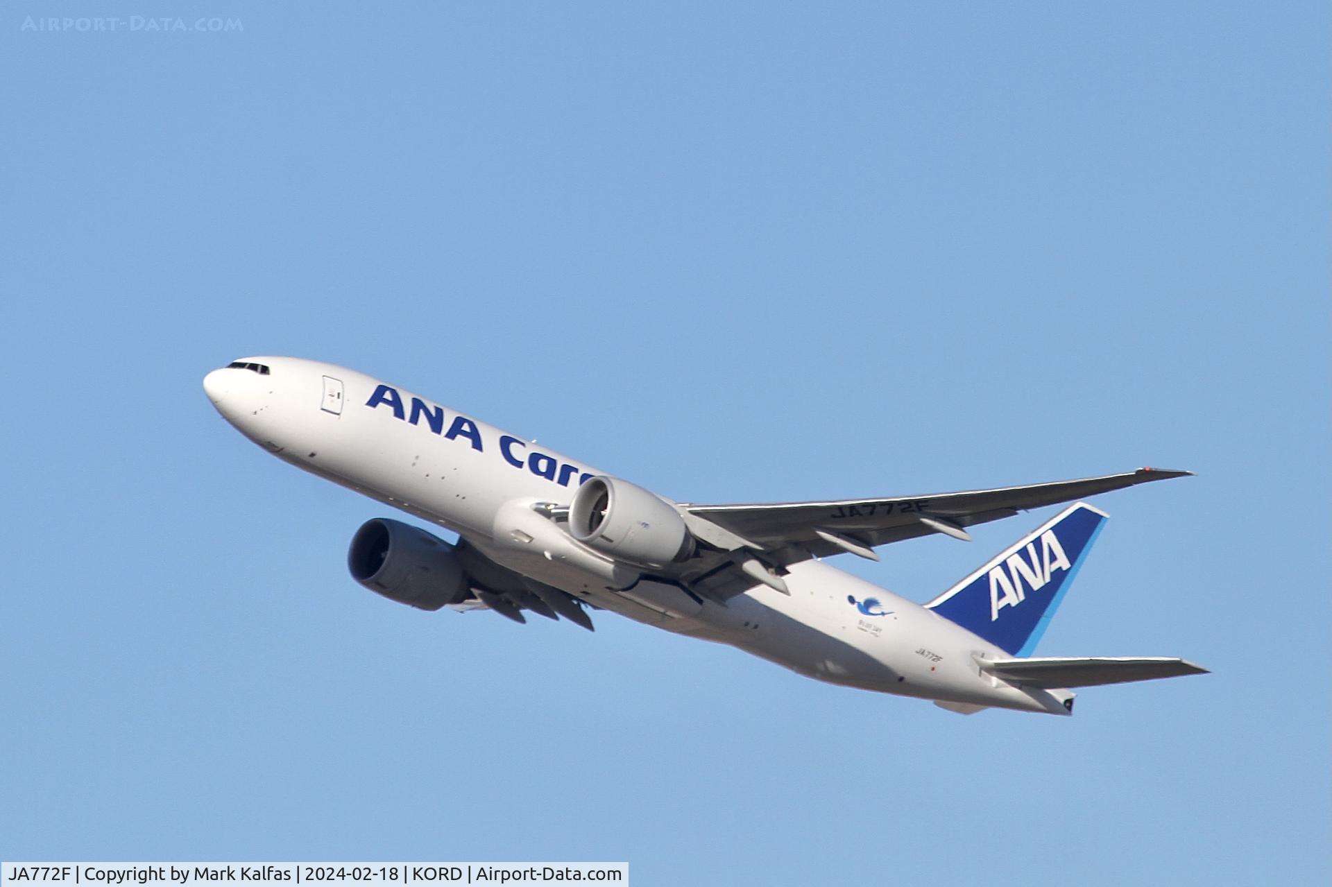 JA772F, 2019 Boeing 777-F C/N 65757, B77L ANA Boeing 777-200LR 