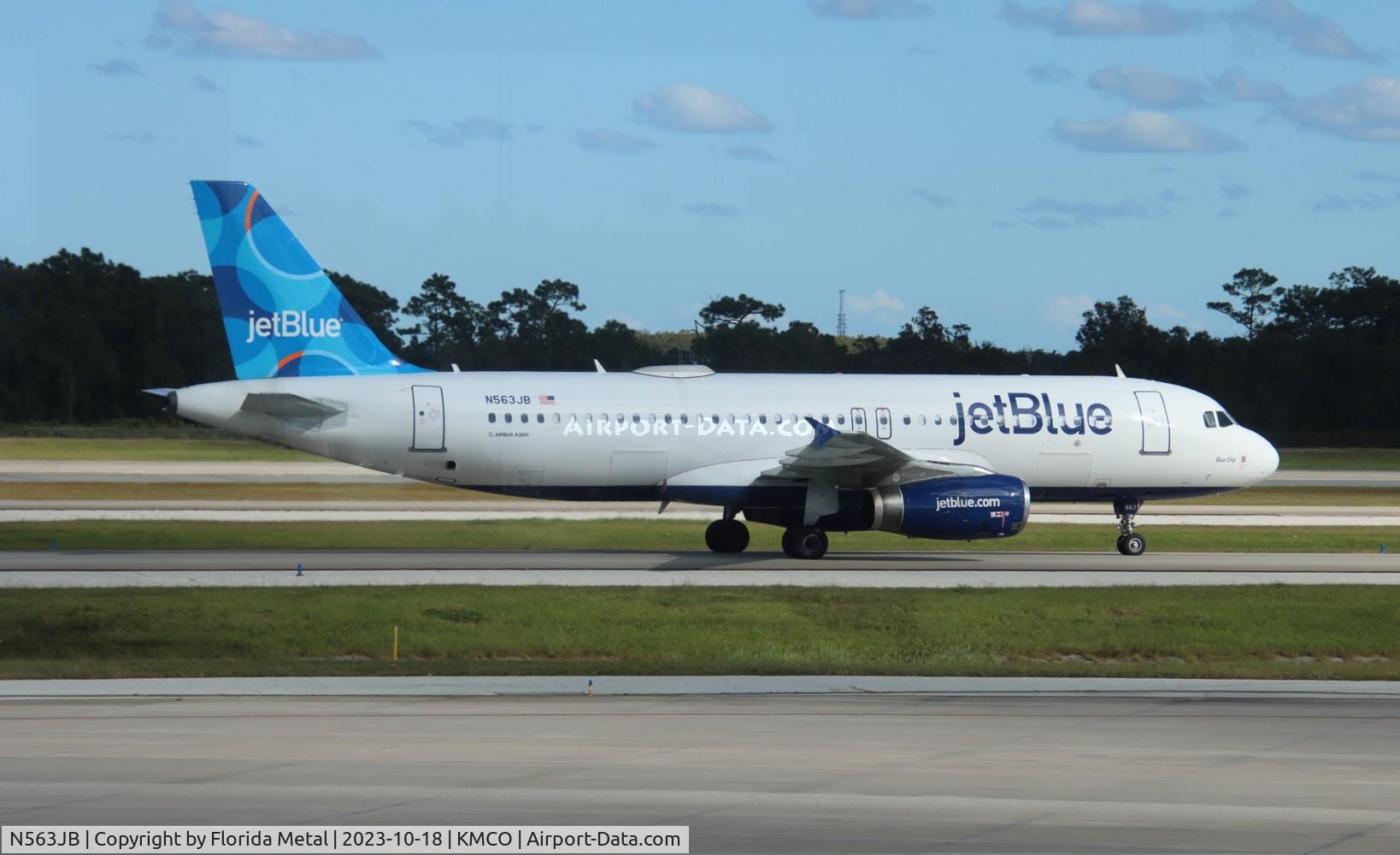 N563JB, 2003 Airbus A320-232 C/N 2006, JBU A320 zx EWR-MCO