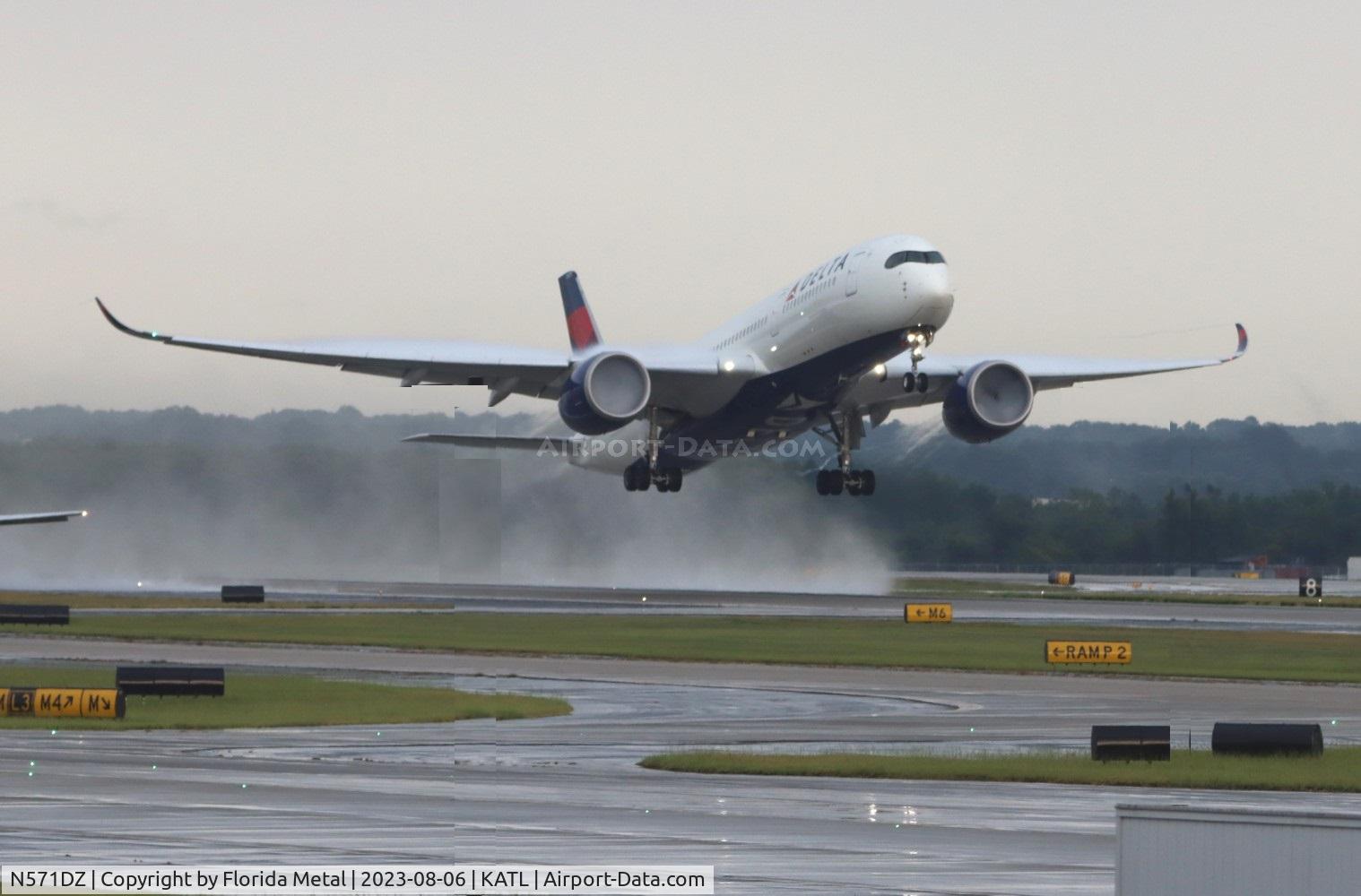 N571DZ, 2016 Airbus A350-941 C/N 0064, DAL A359 zx ATL-MXP