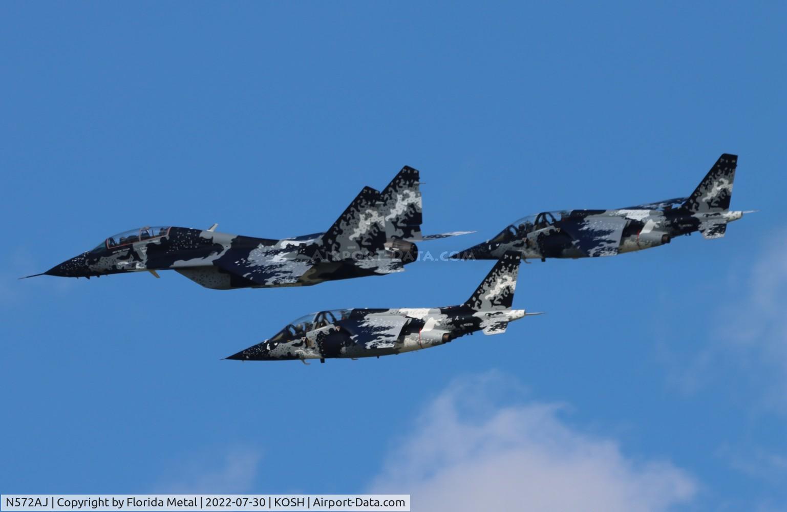 N572AJ, 1979 Dassault-Dornier Alpha Jet A C/N 0020, OSH 22 zx