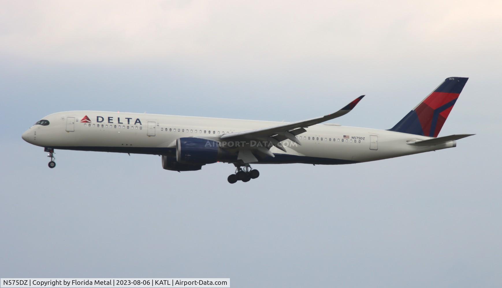 N575DZ, 2019 Airbus A350-941 C/N 282, DAL A359 zx EIDW-ATL