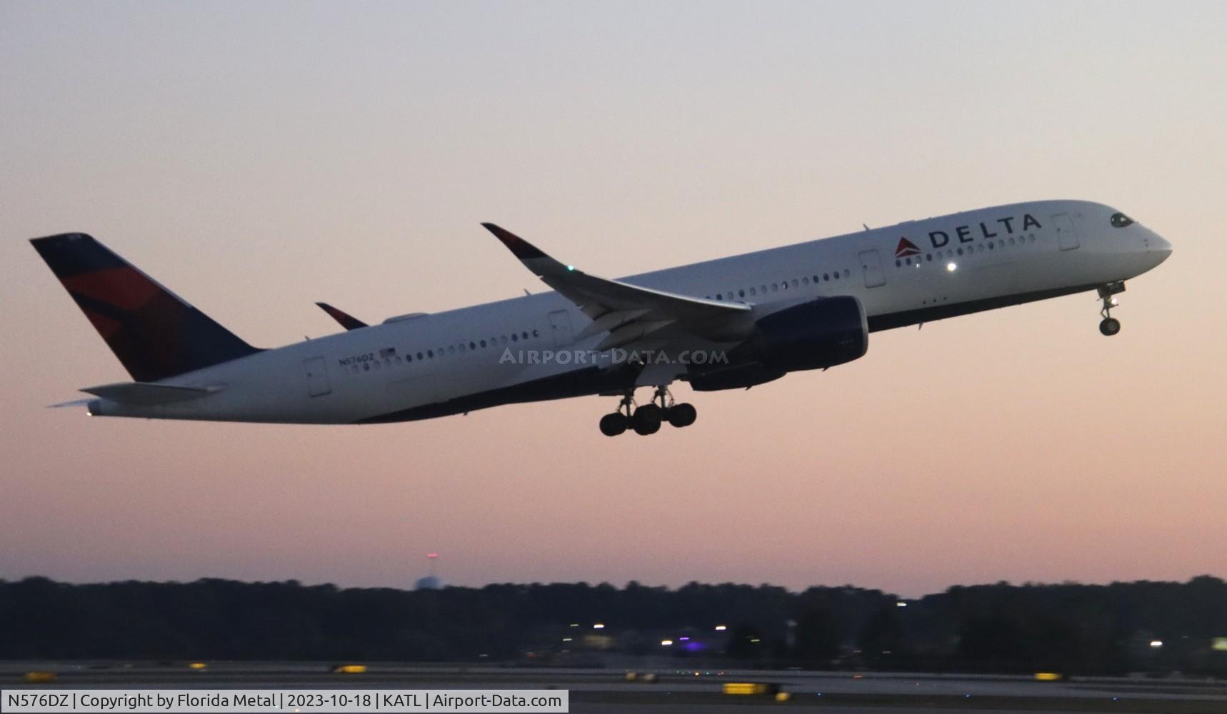 N576DZ, 2019 Airbus A350-941 C/N 313, DAL A359 zx ATL-BCN