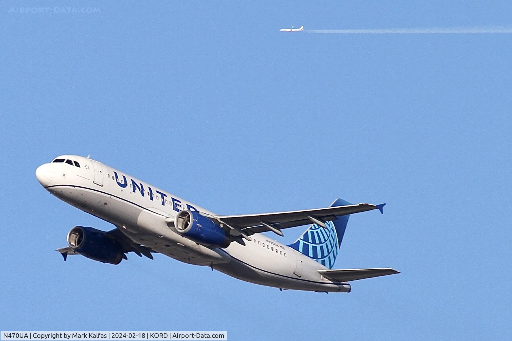 N470UA, 2001 Airbus A320-232 C/N 1427, A320 United Airlines AIRBUS A320-232 N470UA UAL238 ORD-SLC