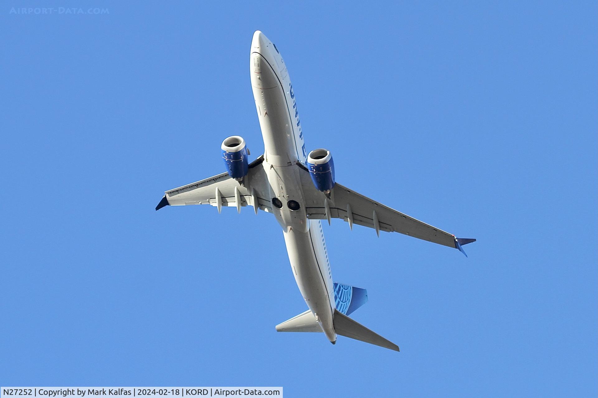 N27252, 2021 Boeing 737-8 MAX C/N 43932, B38M United Airlines Boeing 737 MAX 8 N27252 UAL664 ORD-TPA