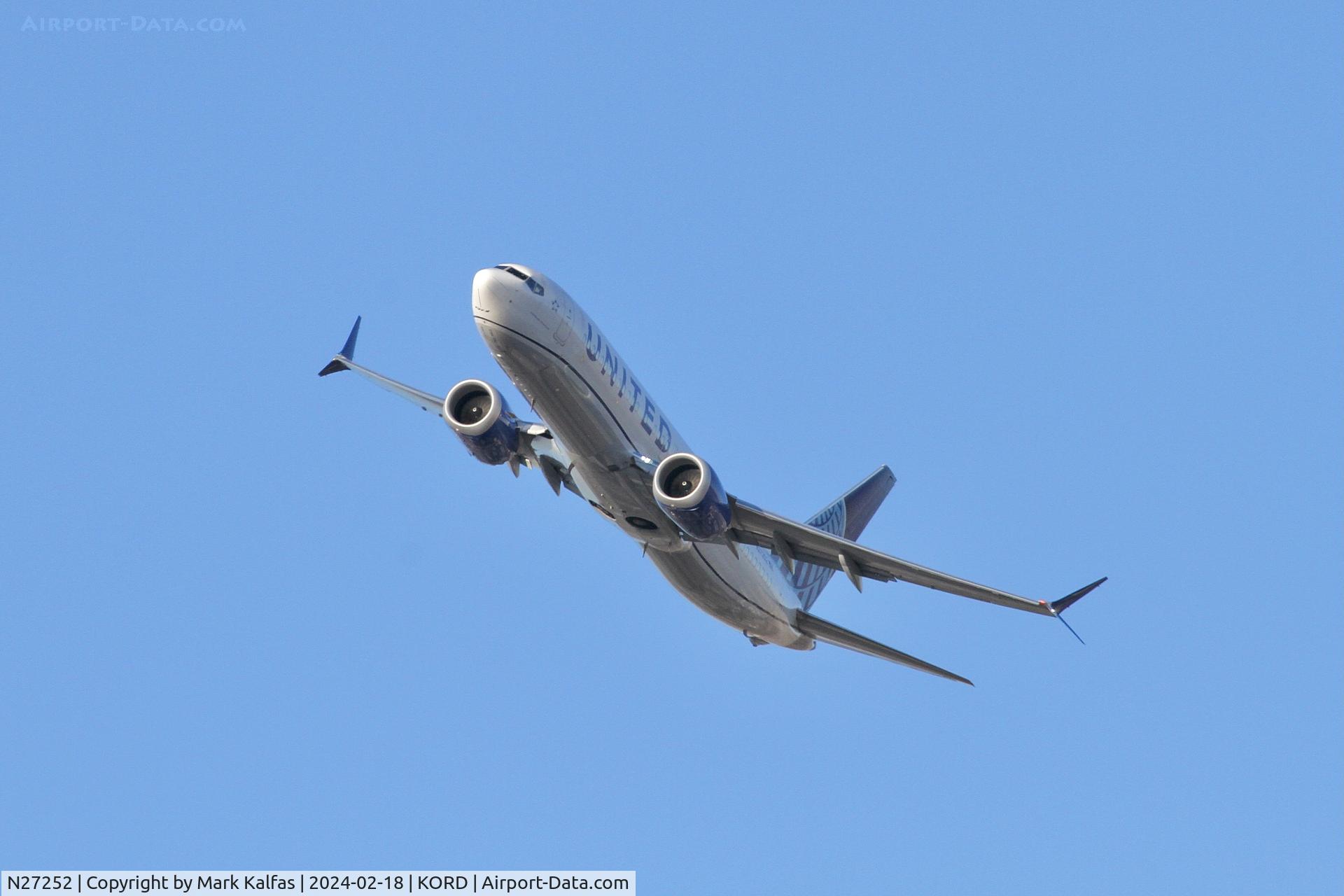 N27252, 2021 Boeing 737-8 MAX C/N 43932, B38M United Airlines Boeing 737 MAX 8 N27252 UAL664 ORD-TPA