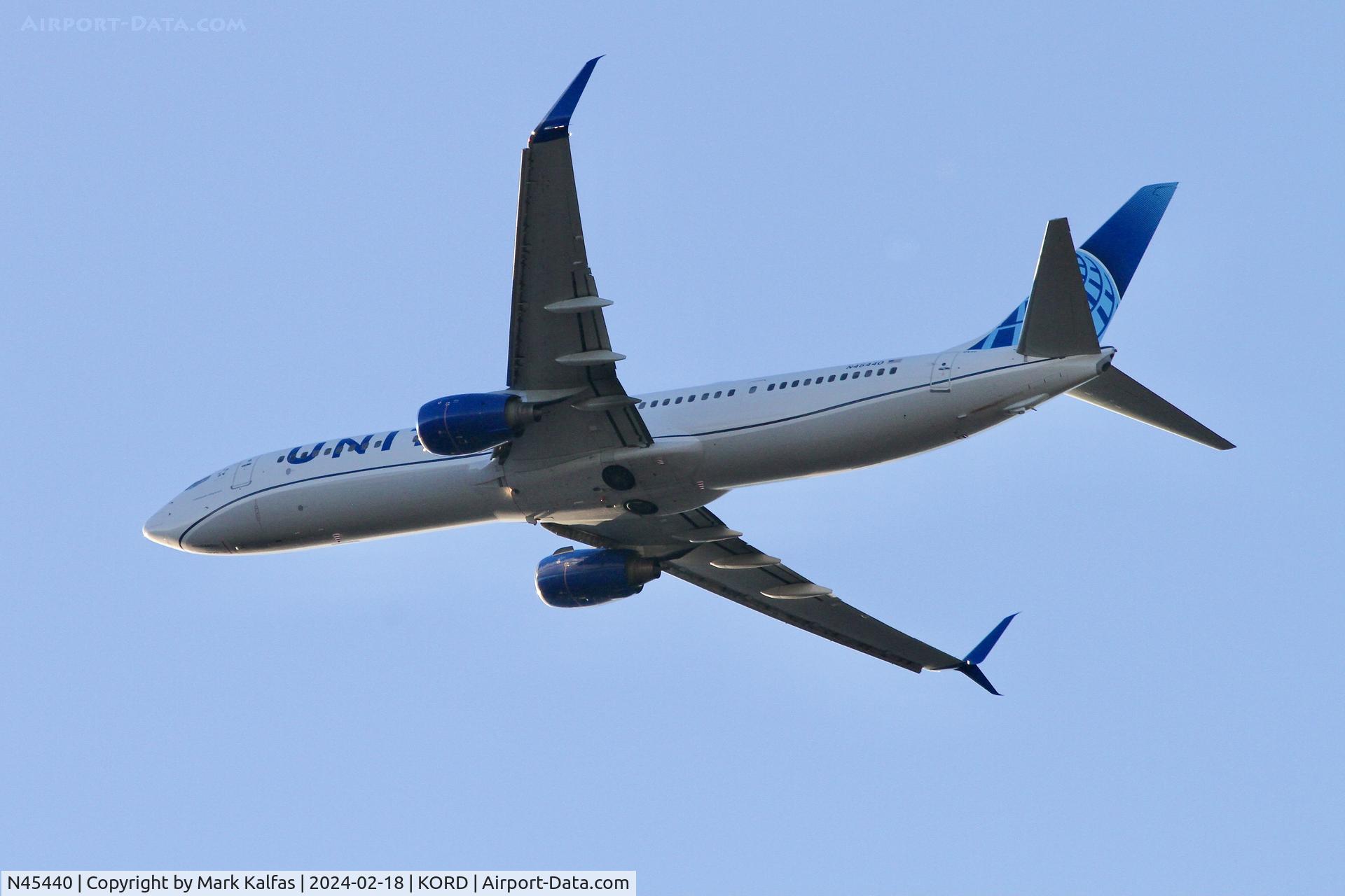N45440, 2009 Boeing 737-924/ER C/N 33535, B739 United Airlines  BOEING 737-924ER N45440 UAL1671 KORD-MMUN