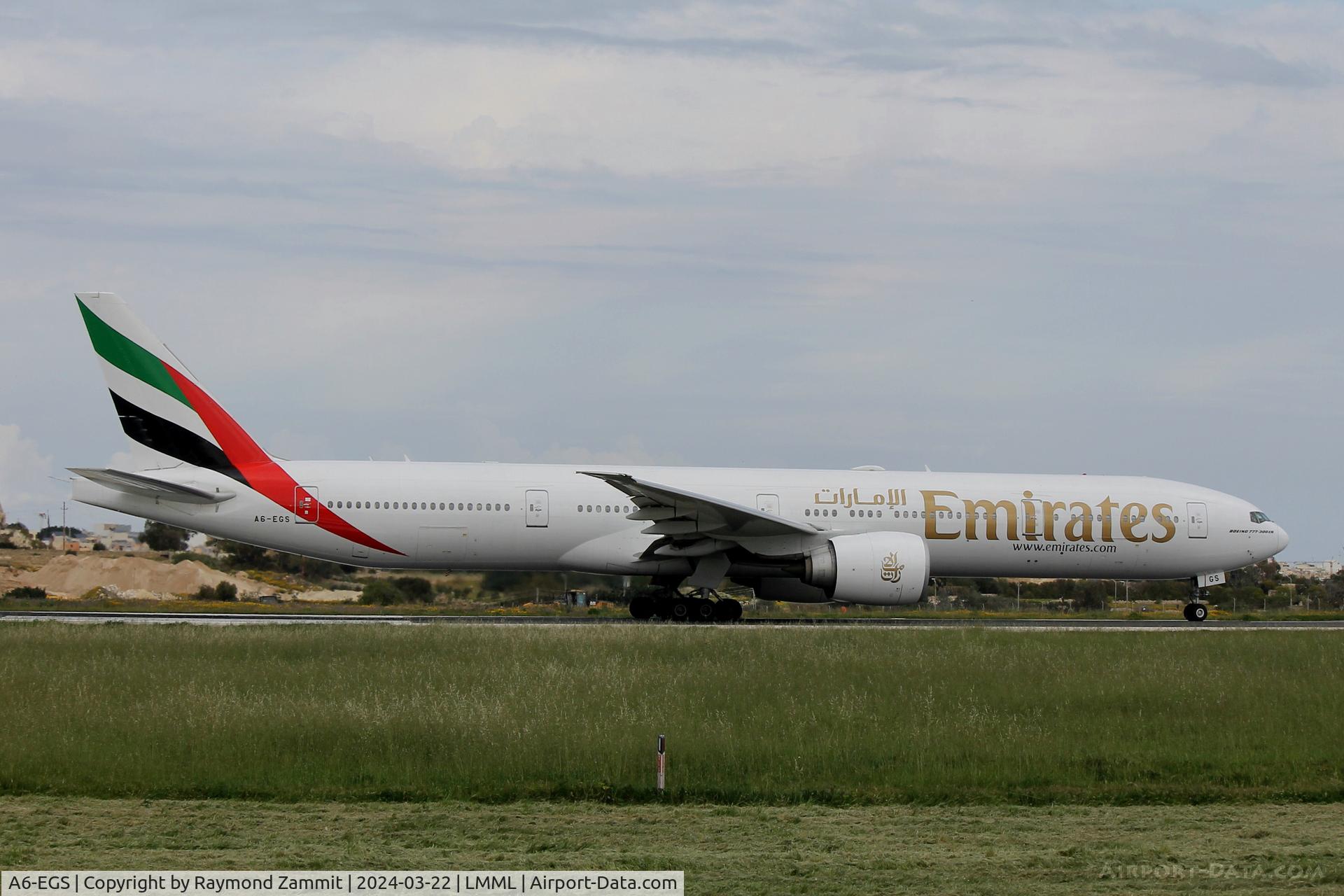 A6-EGS, 2012 Boeing 777-31H/ER C/N 41078, B777 A6-EGS Emirates Airlines