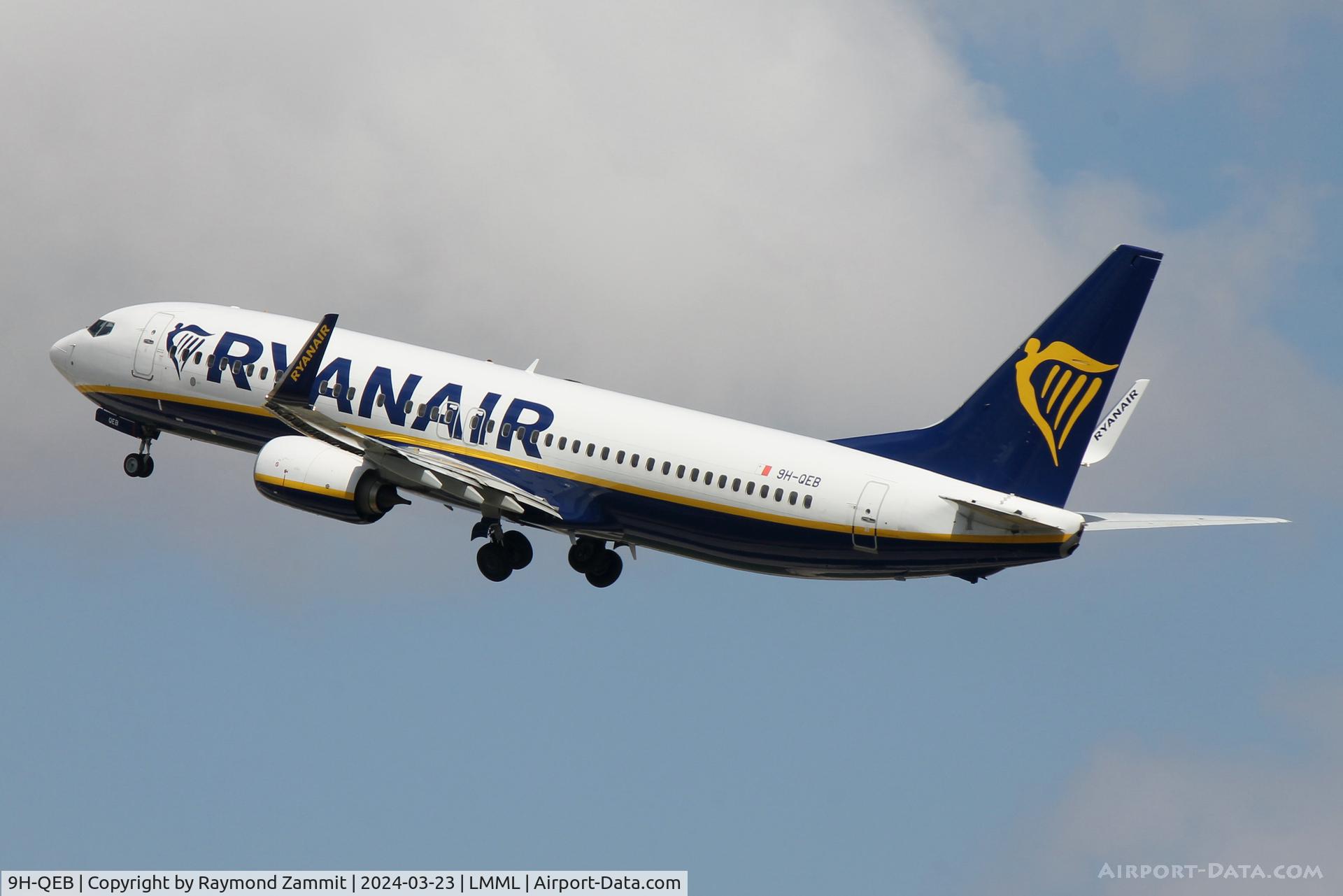 9H-QEB, 2017 Boeing 737-800 C/N 44808, B737-800 9H-QEB Malta Air