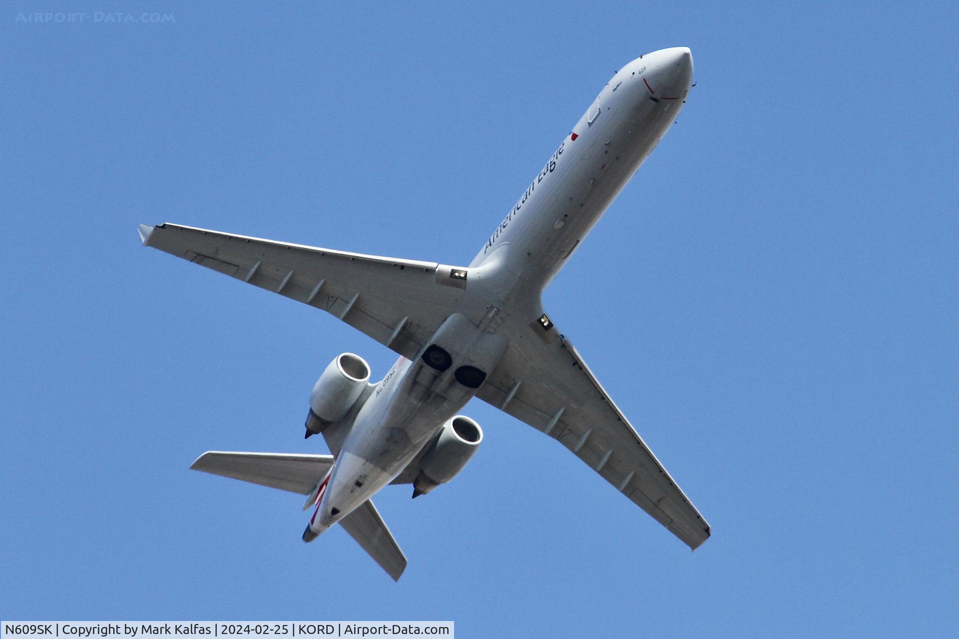 N609SK, 2002 Bombardier CRJ-701 (CL-600-2C10) Regional Jet C/N 10020, CRJ7 SkyWest BOMBARDIER INC CL-600-2C10 N609SK SKW3157 ORD-BNA