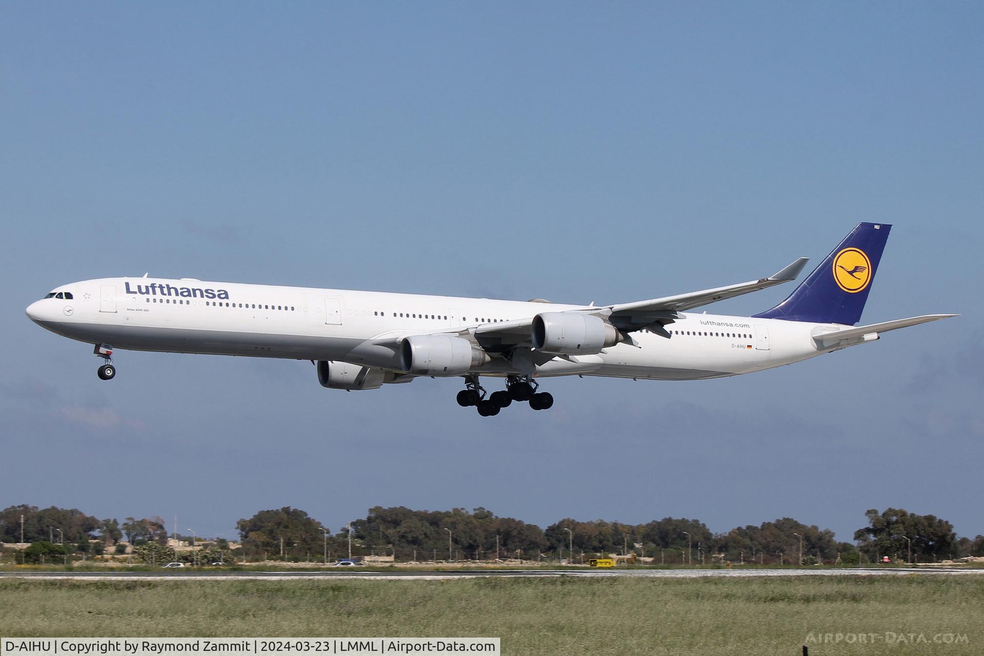 D-AIHU, 2008 Airbus A340-642 C/N 848, A340 D-AIHU Lufthansa