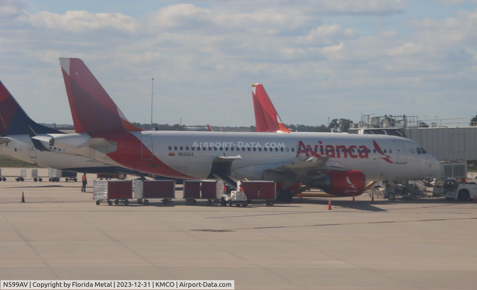 N599AV, Airbus A320-214 C/N 4599, AVA A320 zx