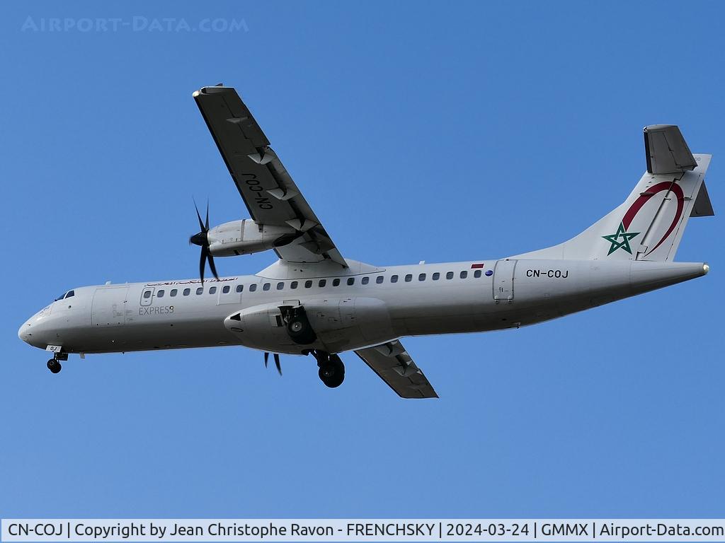 CN-COJ, 2018 ATR 72-212A C/N 1539, Casablanca (CMN)	Marrakesh (RAK)	AT413