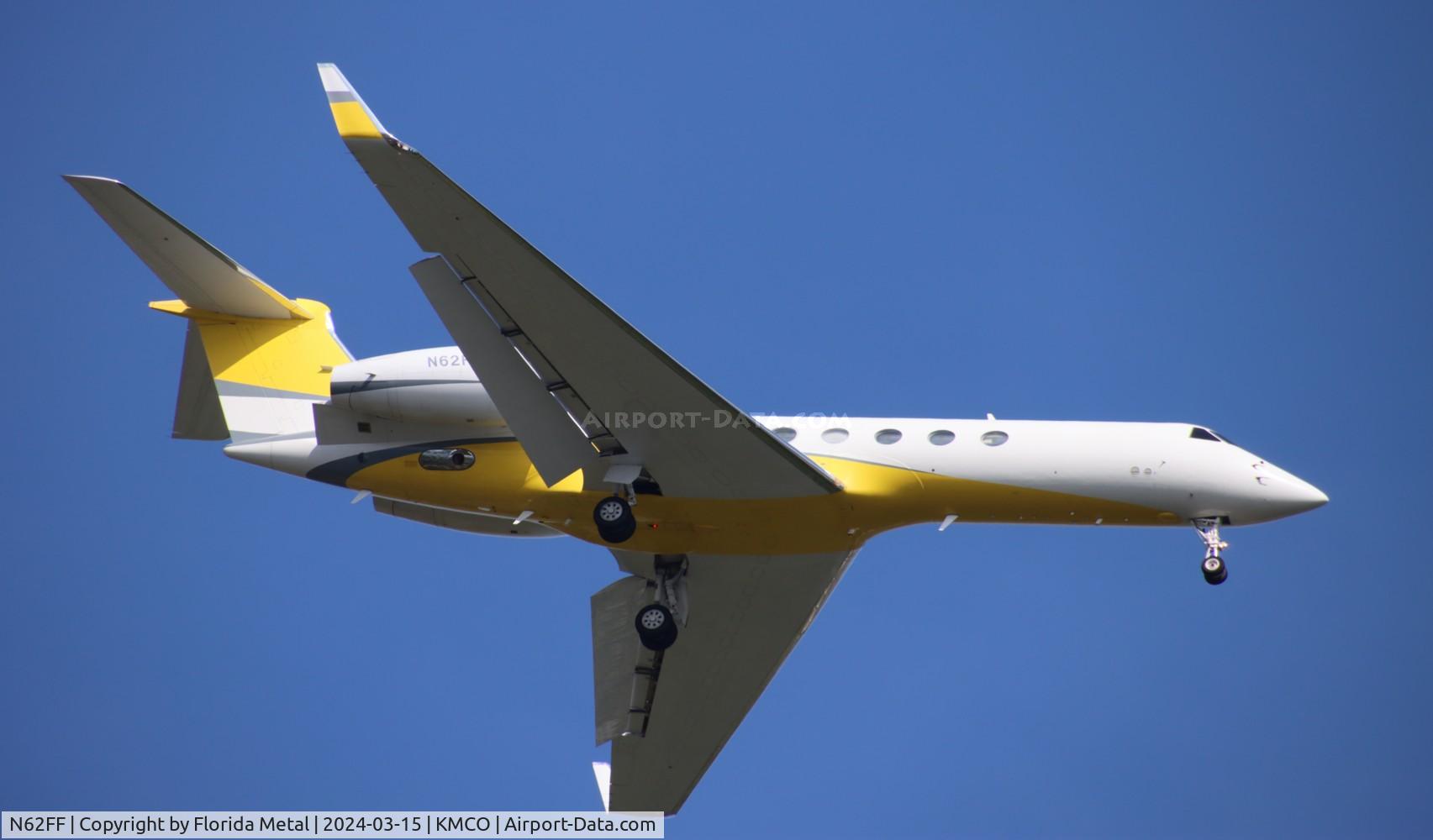 N62FF, 1999 Gulfstream Aerospace G-V Gulfstream V C/N 569, G-V zx STT-MCO