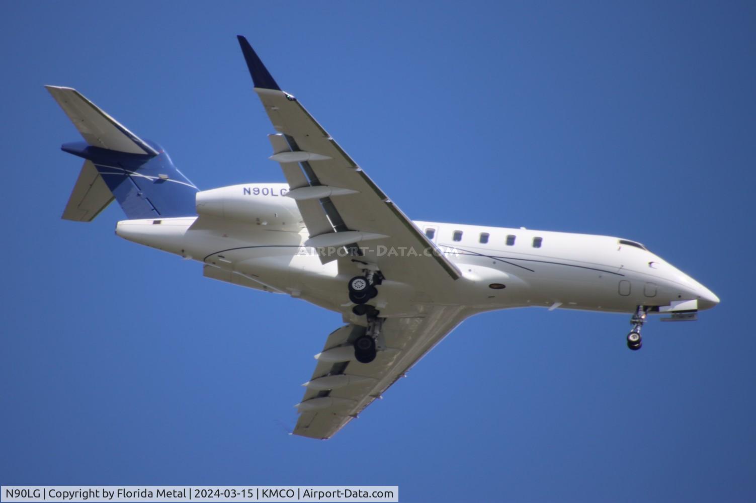 N90LG, 2022 Bombardier Challenger 350 C/N 20917, Challenger 350 zx PBI-MCO