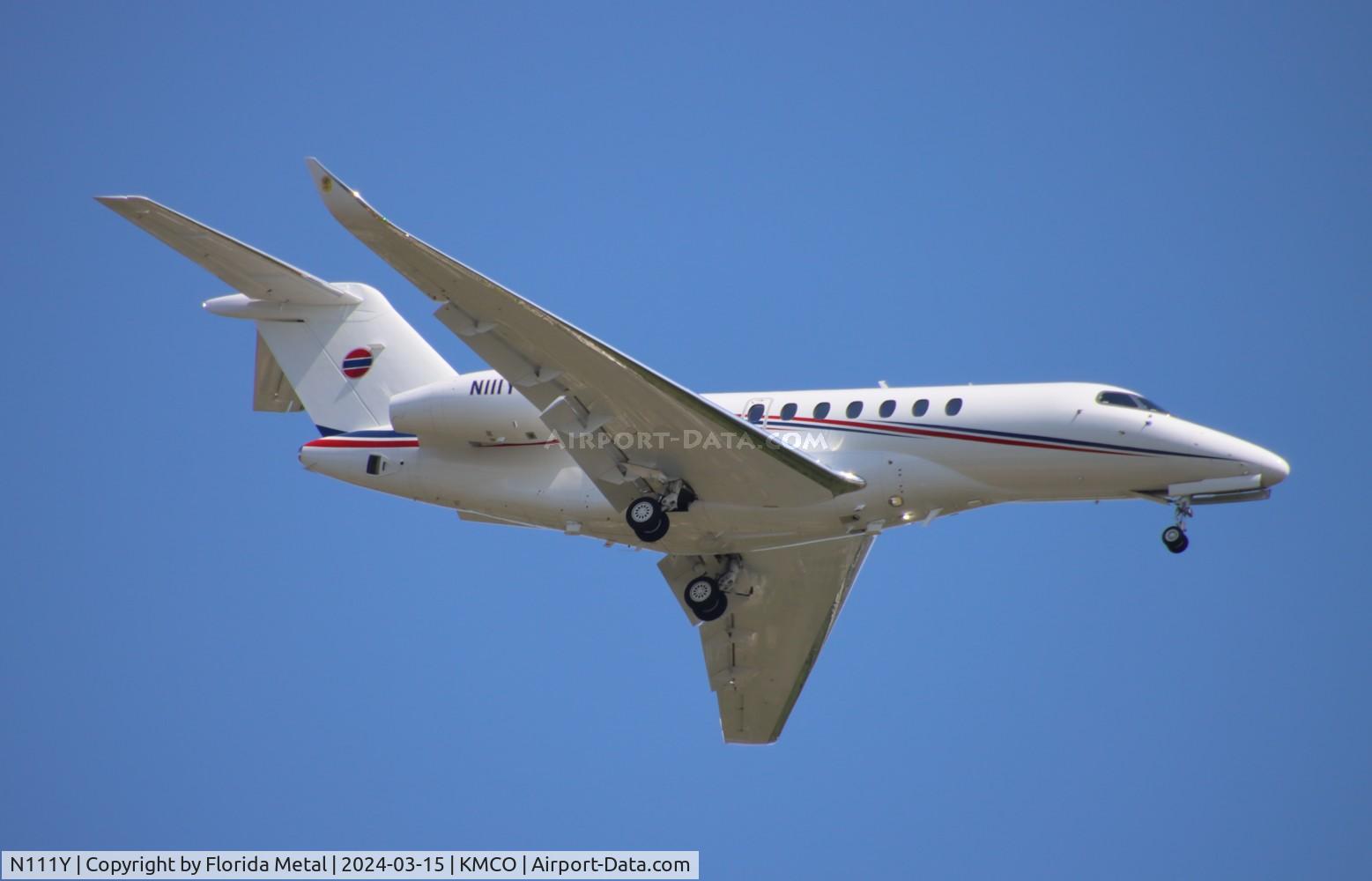 N111Y, 2020 Cessna 700 Citation Longitude C/N 700-0034, C700 zx BNA-MCO