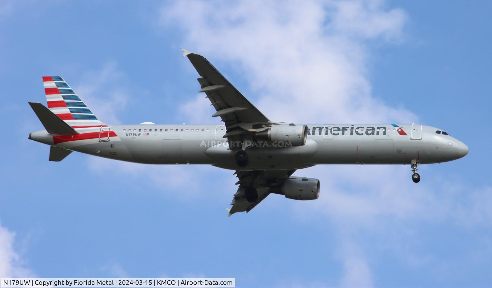 N179UW, 2001 Airbus A321-211 C/N 1521, AAL A321 zx DFW-MCO