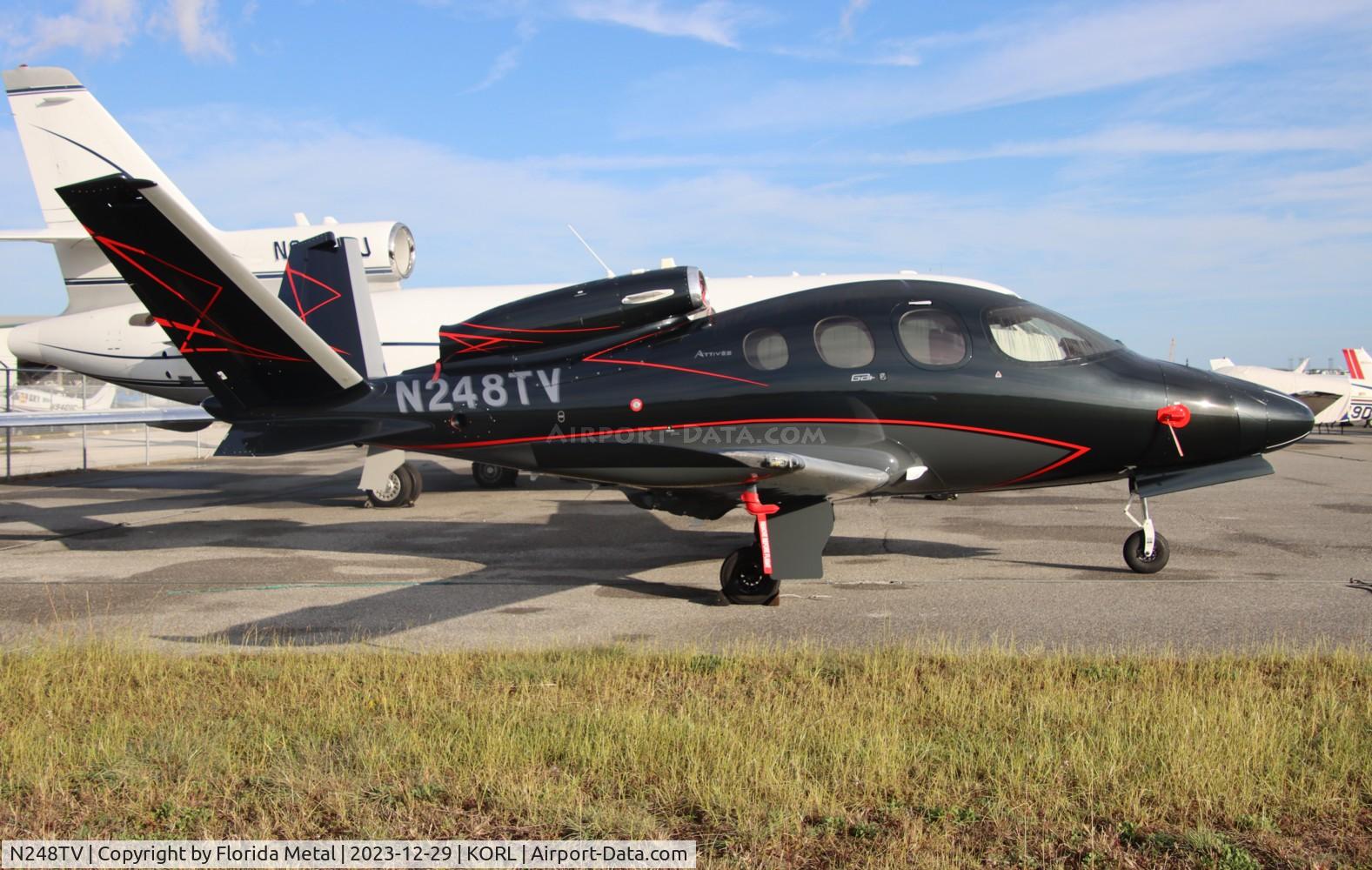 N248TV, 2022 Cirrus SF50 Vision C/N 0364, SF50 zx