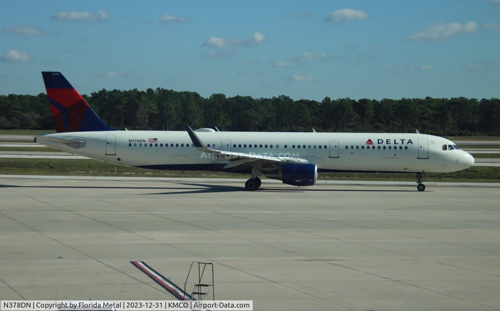 N378DN, 2019 Airbus A321-211 C/N 8822, DAL A321 zx MCO-MSP