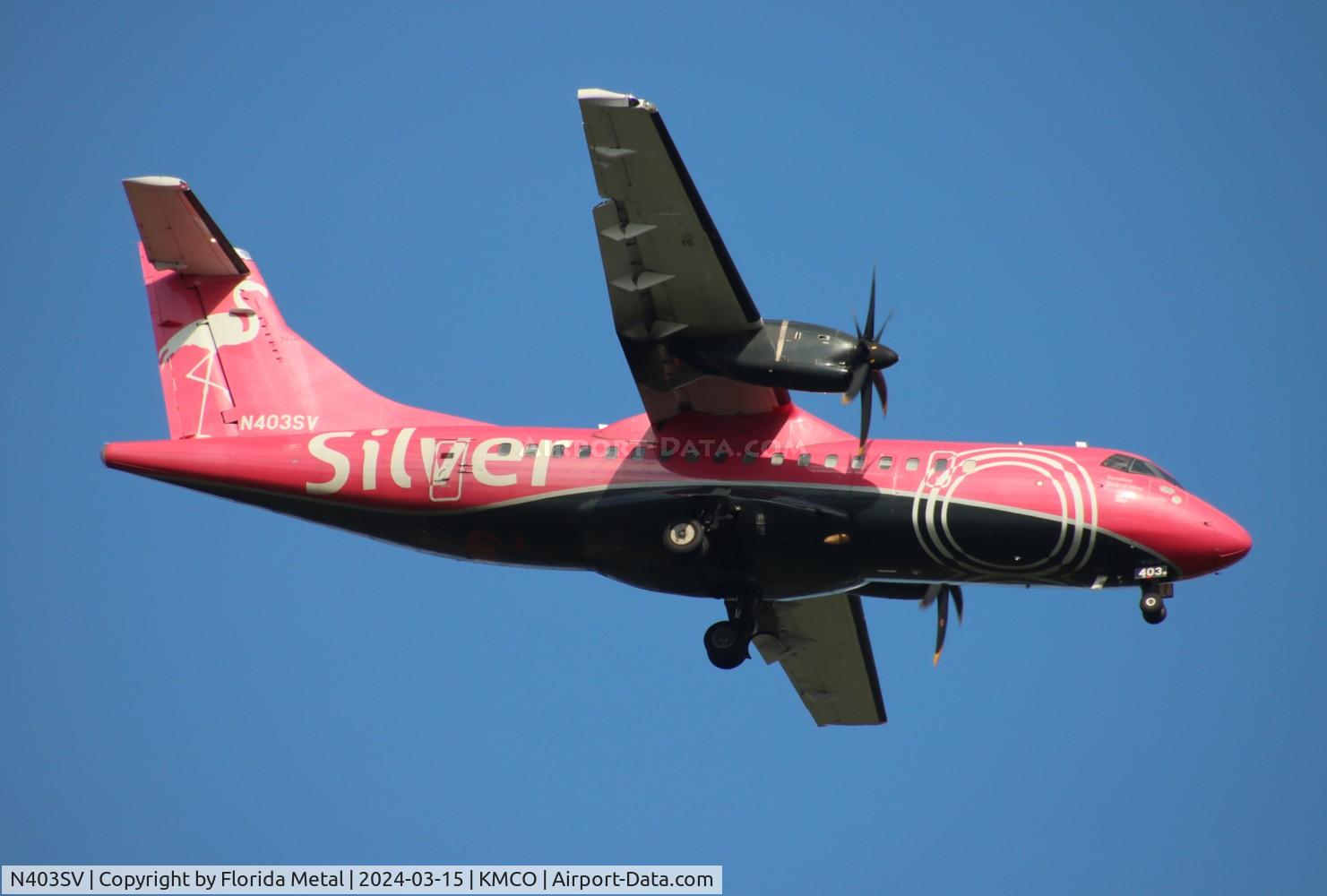N403SV, 2017 ATR 72-600 (72-212A) C/N 1219, SIL ATR-42 zx EYW-MCO