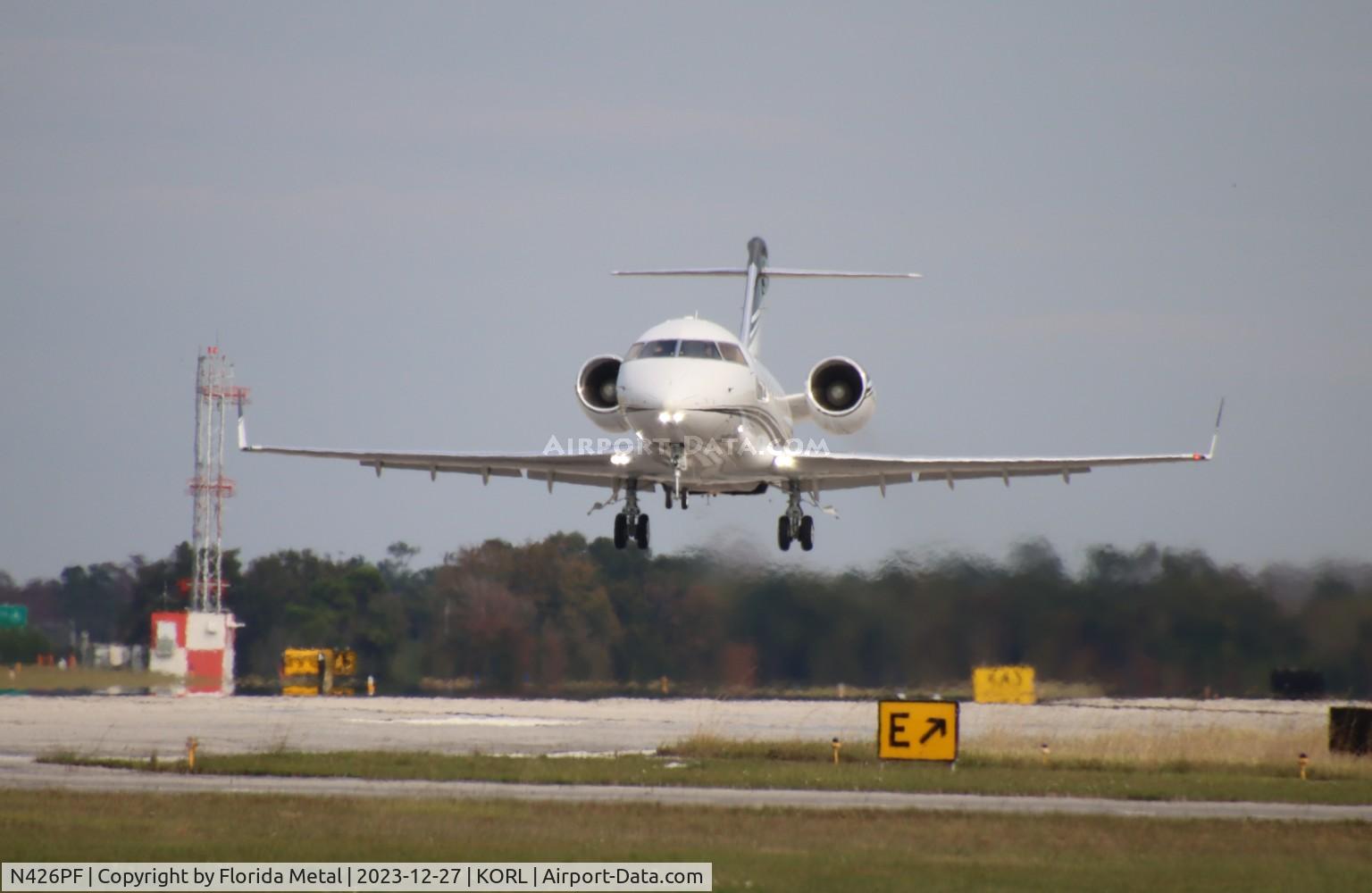 N426PF, 2002 Bombardier Challenger 604 (CL-600-2B16) C/N 5547, Challenger 604 zx