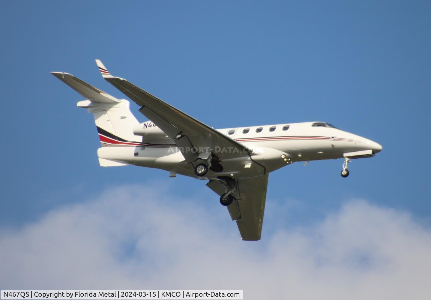 N467QS, 2023 Embraer EMB-505 Phenom 300 C/N 50500760, Phenom 300 zx RDU-MCO