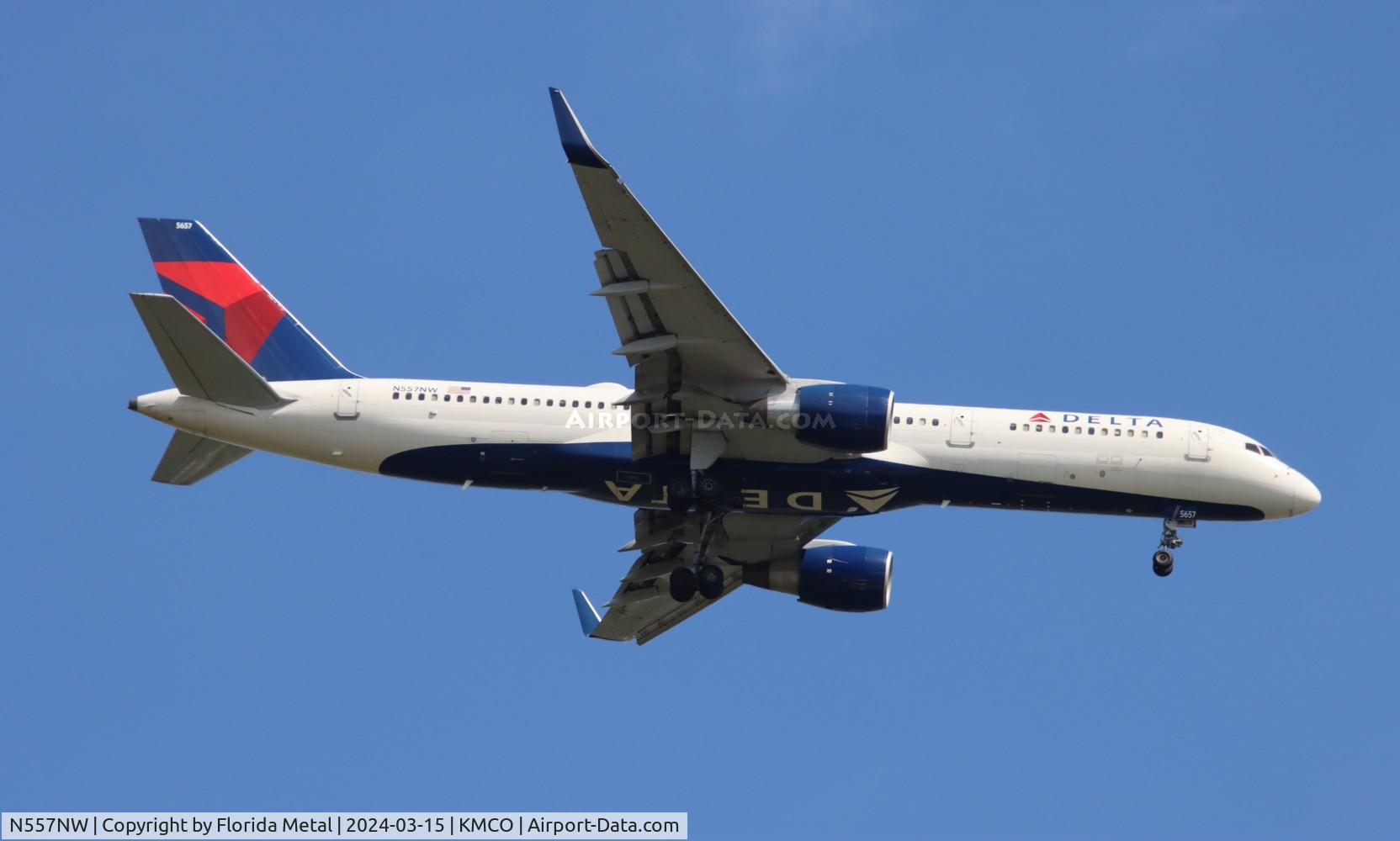 N557NW, 2002 Boeing 757-251 C/N 33393, DAL 752 zx DTW-MCO
