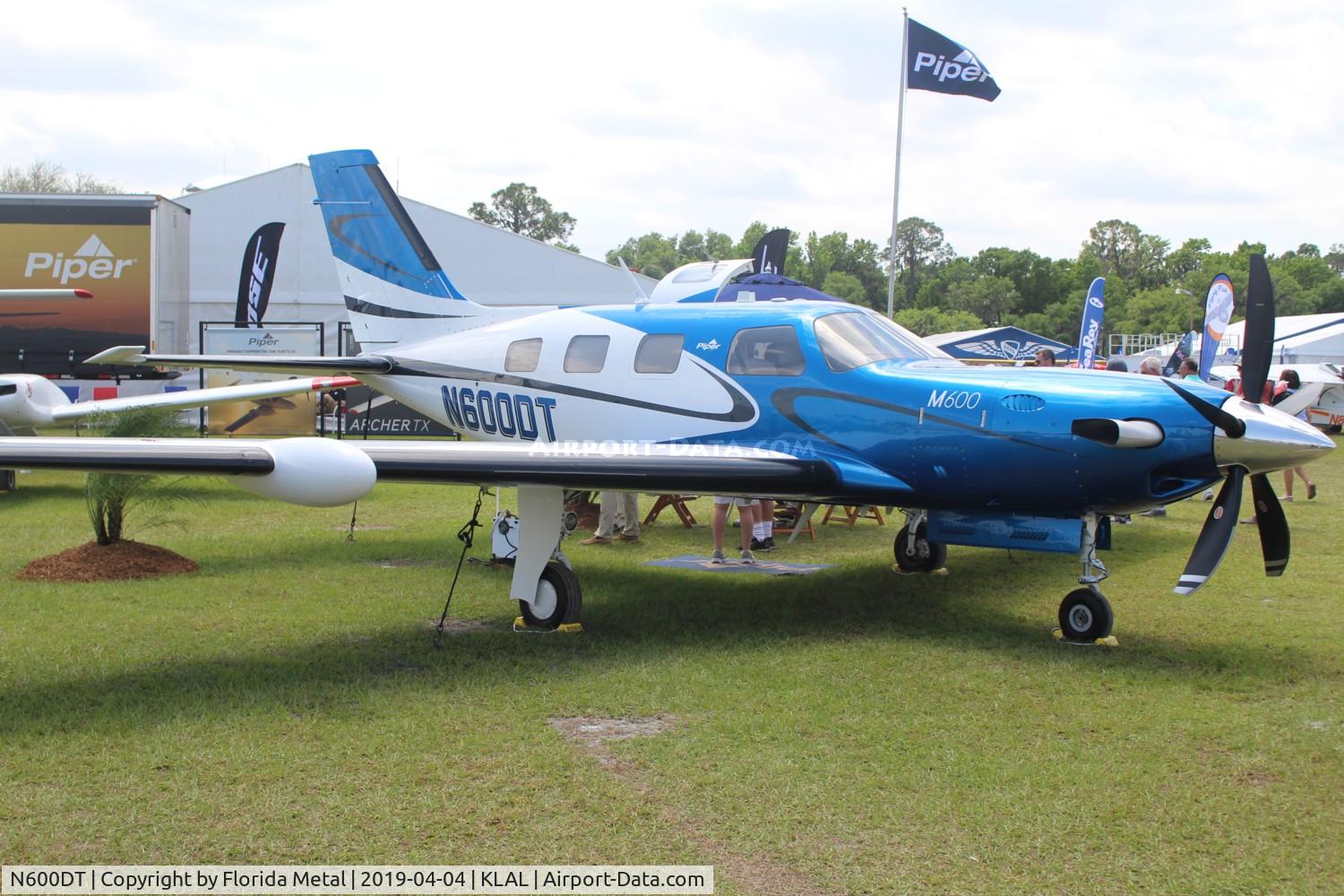 N600DT, 2018 Piper PA-46-600TP C/N 4698068, M600 zx