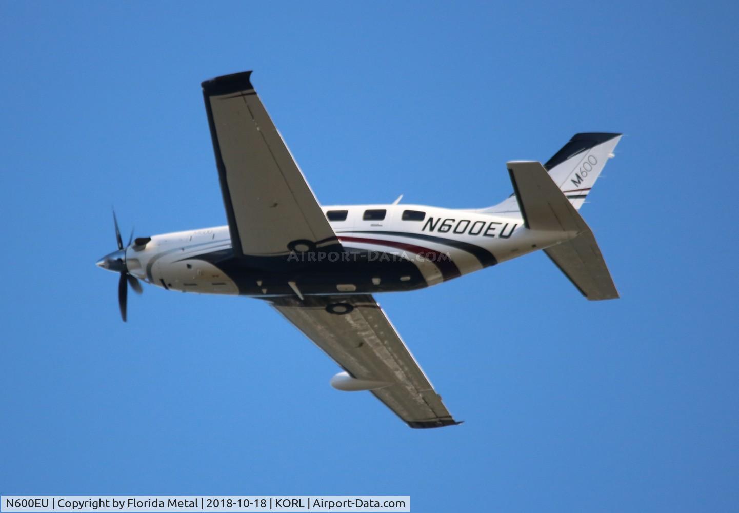 N600EU, 2017 Piper PA-46-600TP (M600) C/N 4698033, M600 zx