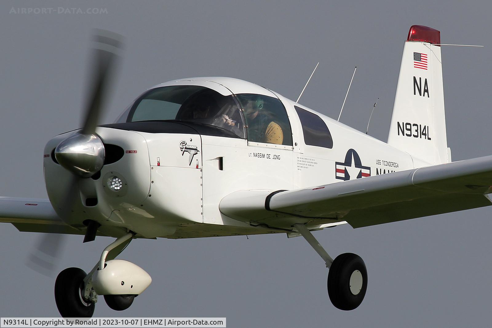 N9314L, 1971 American Aviation AA-1A Trainer C/N AA1A-0014, at ehmz
