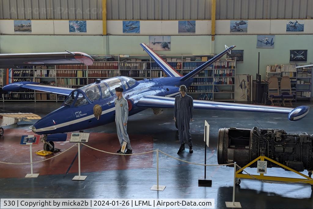 530, Fouga CM-170 Magister C/N 530, Preserved