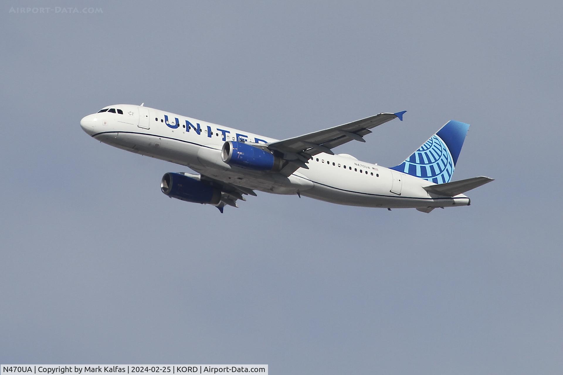 N470UA, 2001 Airbus A320-232 C/N 1427, A320 United Airlines AIRBUS A320-232 N470UA UAL786 ORD-DEN