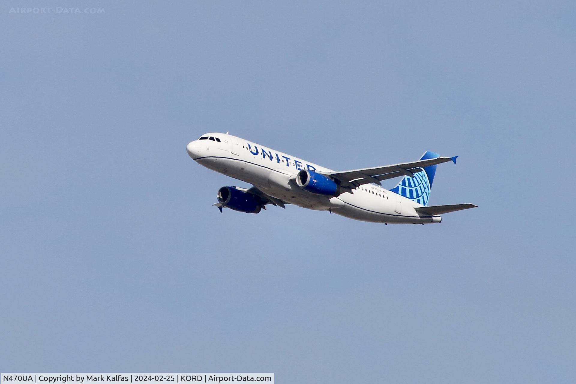 N470UA, 2001 Airbus A320-232 C/N 1427, A320 United Airlines AIRBUS A320-232 N470UA UAL786 ORD-DEN
