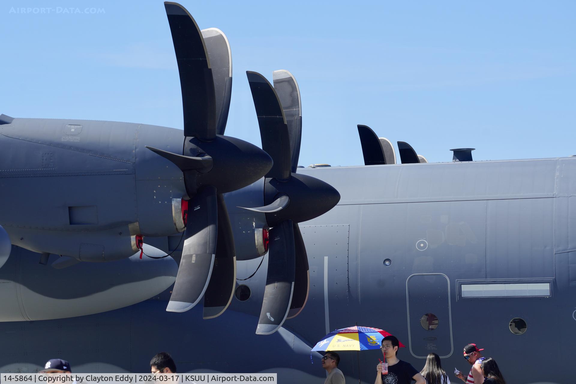 14-5864, 2014 Lockheed Martin MC-130J C/N 382-5864, Travis AFB airshow California 2024.